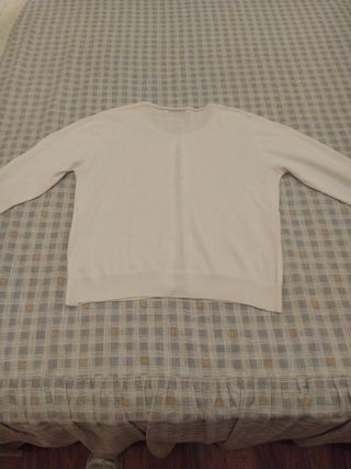 Chaqueta Purificación García blanca, talla m 