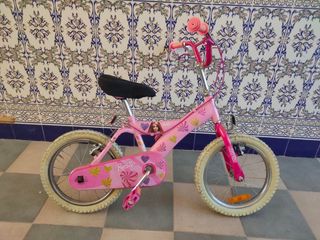 Bicicletas niña 16" Decathlon Barbie