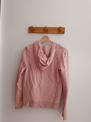 Chaqueta chándal rosa pastel 