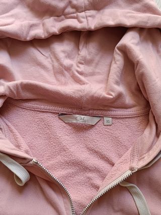Chaqueta chándal rosa pastel 