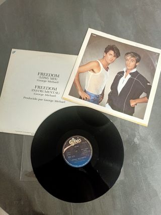 Wham! Freedom - Maxi single vinilo