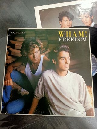 Wham! Freedom - Maxi single vinilo