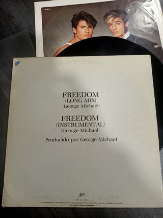 Wham! Freedom - Maxi single vinilo