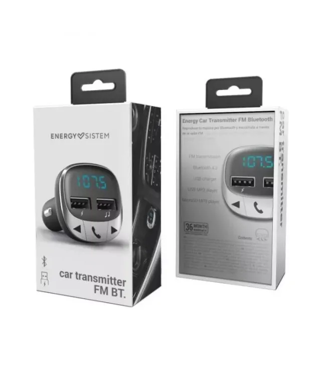Transmisor FM Energy Sistem Car Bluetooth mechero