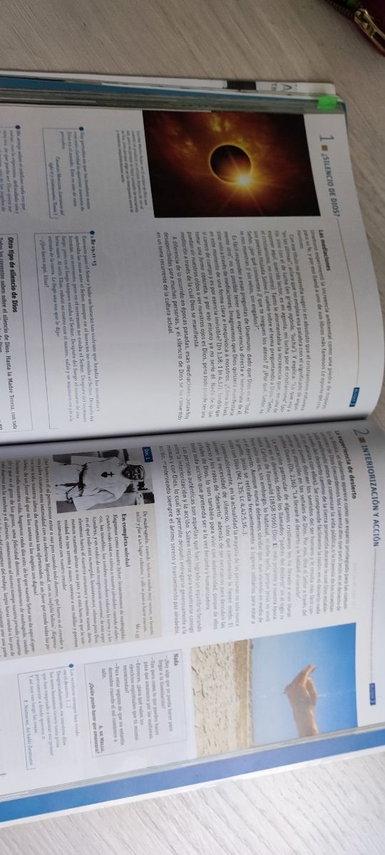 Religión católica. Bachillerato