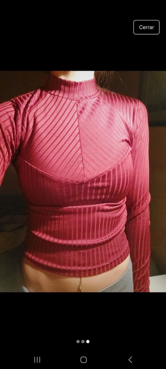 Camisetas manga larga burdeosi