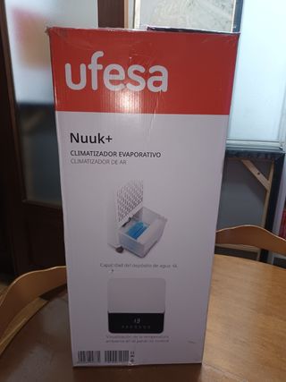 Climatizador evaporativo Ufesa Nuuk+
