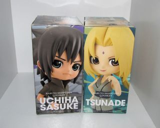 Uchiha Sasuke + Tsunade Q Posket Figures