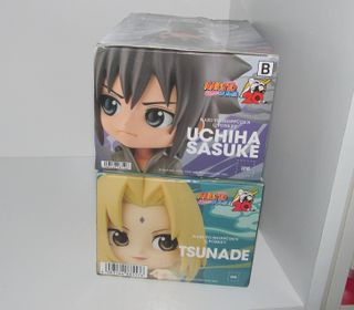 Uchiha Sasuke + Tsunade Q Posket Figures