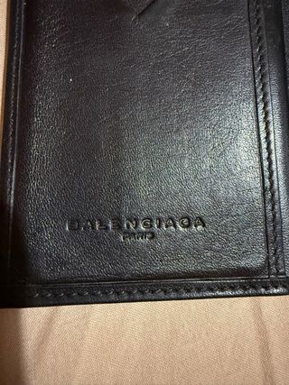 Portafoglio Balenciaga nero