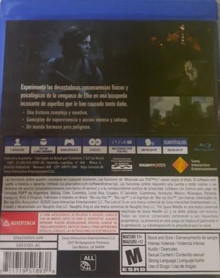 PS4 (PlayStation 4) - The Last of Us Parte II