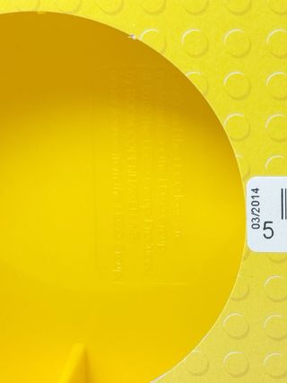 Lego Storage Brick 2 Giallo
