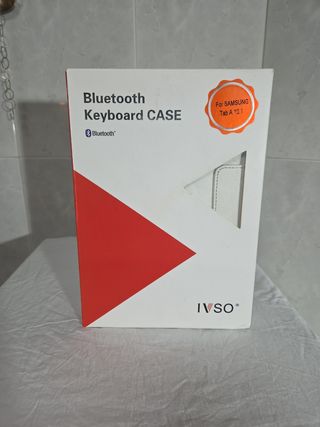 -Samsung Galaxy Tab A T550 Blanca 16GB y funda 