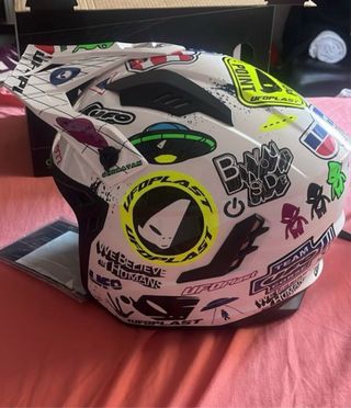 Casco moto UFO Plast Jet