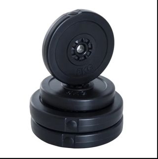 Discos peso 2x5kg + 2x10kg - HOMCOM