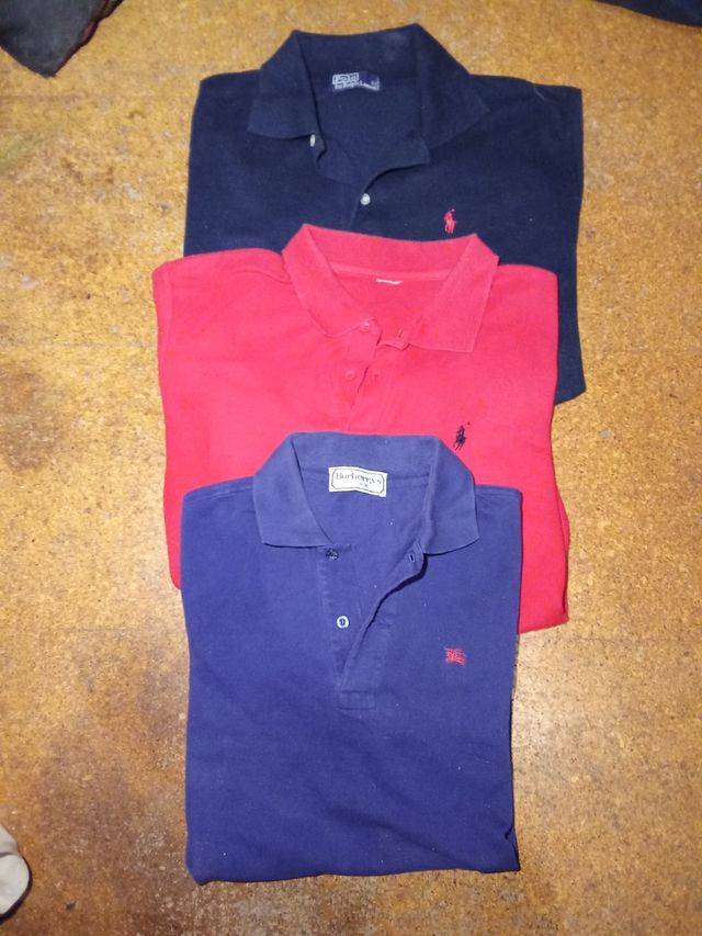 2 Polos Ralph Lauren XXL
1 Polo Blueberey