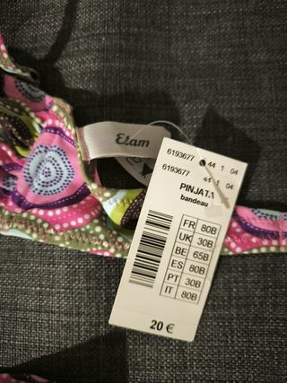 Bikini Etam multicolor talla M