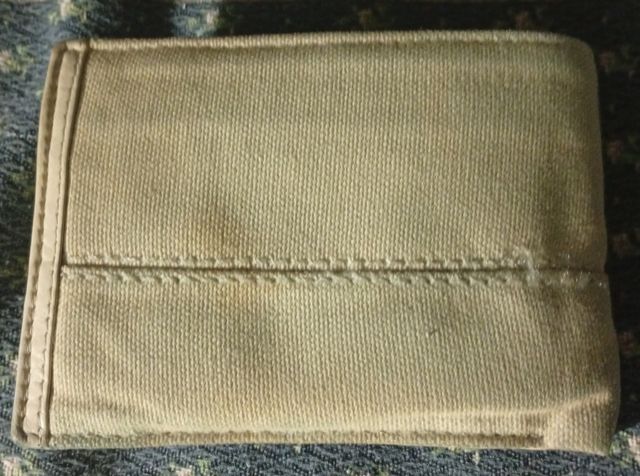 Portafoglio Levi's beige uomo