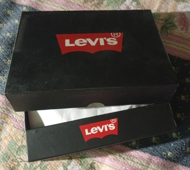 Portafoglio Levi's beige uomo