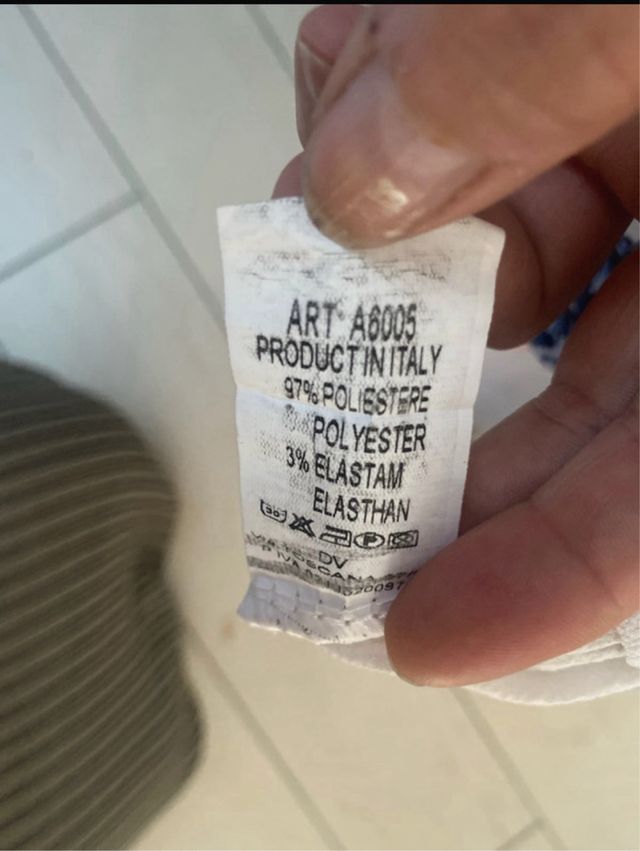 Abito floreale bianco senza spalline