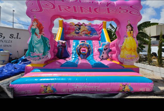 Castillo hinchable princesas Disney