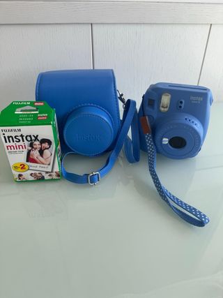 Cámara Fotos Instantánea Instax Mini 9 Azul