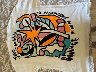 Camiseta Bershka M - Estampado