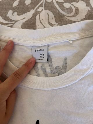 Camiseta Bershka M - Estampado
