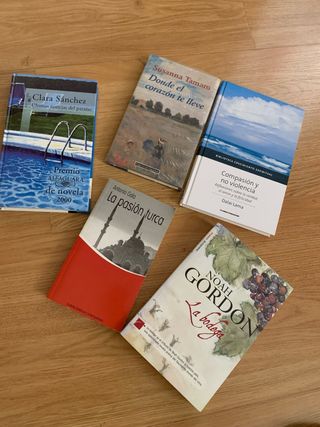 Pack de 5 libros nuevos