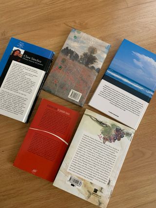 Pack de 5 libros nuevos