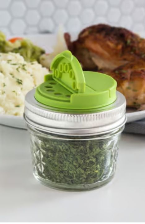 Coperchio shaker infusi erbe verde