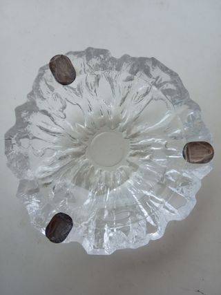 Cenicero cristal vintage