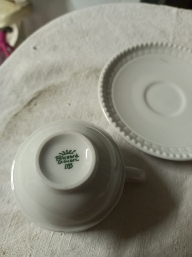 Tazze caffè tête-à-tête bianche richard ginori