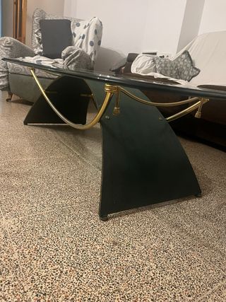 Mesa centro cristal - Moderna