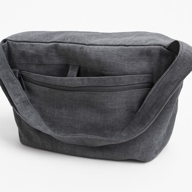 Bolso carrito bebé - Gris y Beige