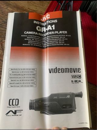 JVC Videomovie A11 - Videocamera Vintage