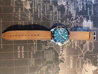 Reloj Tommy Hilfiger marrón-verde