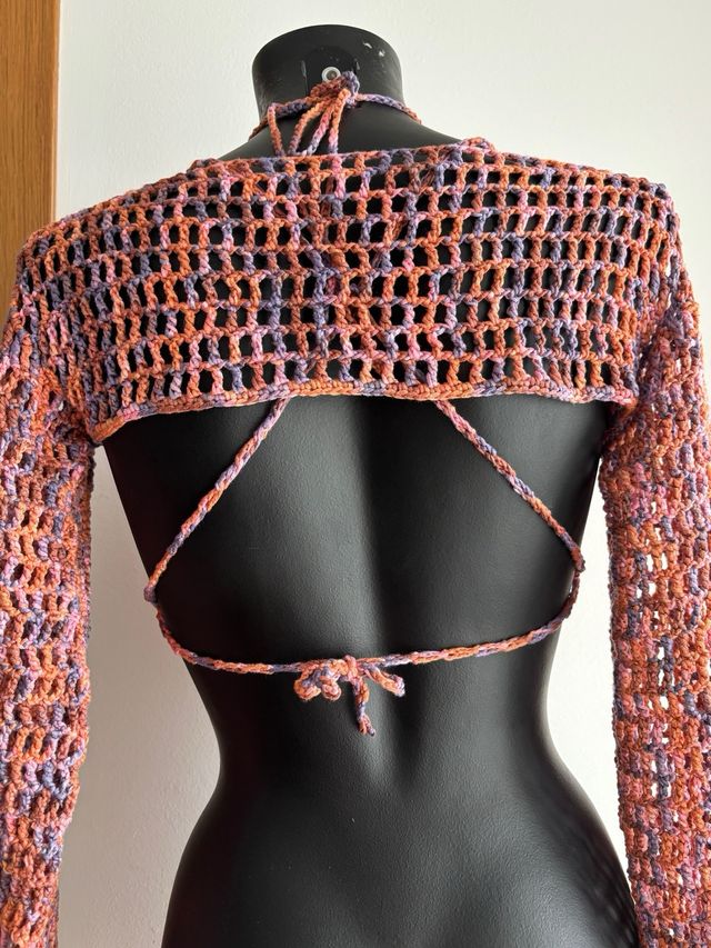 coprispalle/Top estivo con maniche lunghe