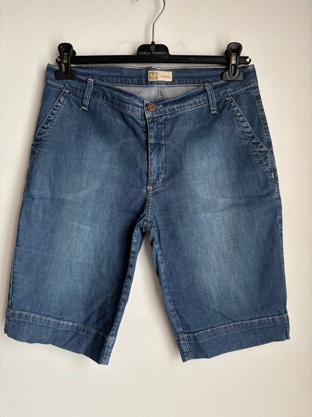 Shorts Jeans Donna - Corti Blu