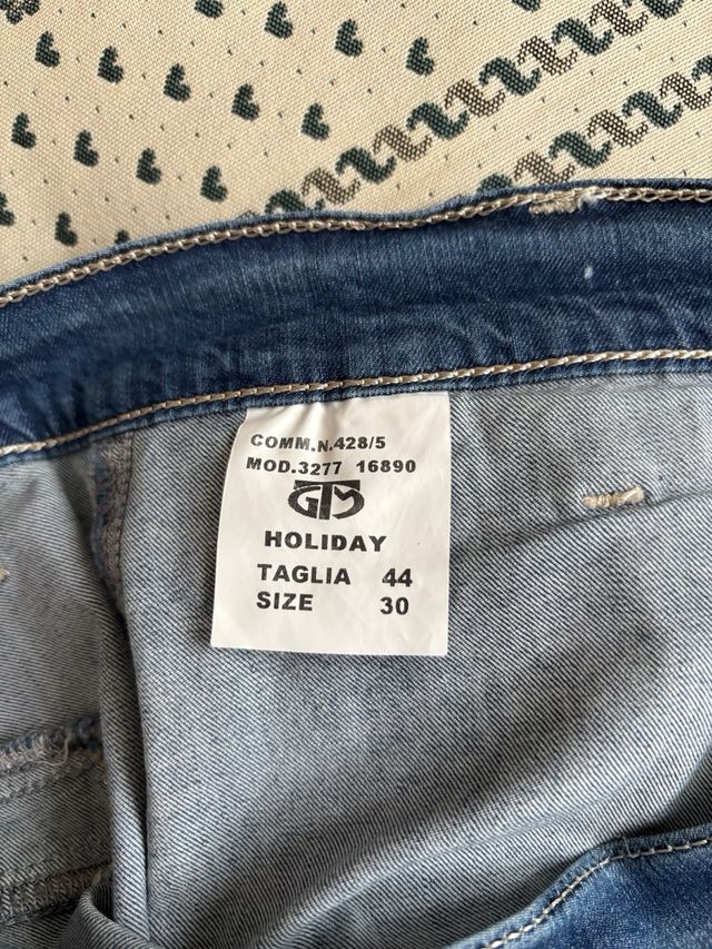 Shorts Jeans Donna - Corti Blu