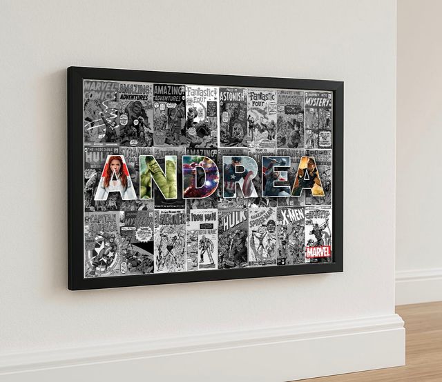 Quadro Marvel Personalizzabile