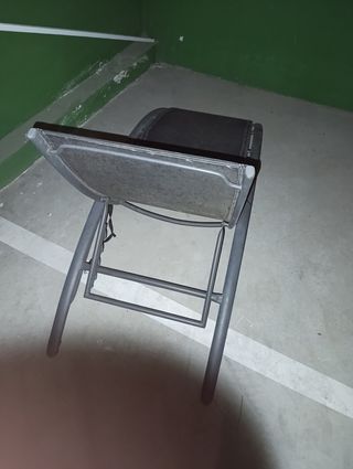 Hamaca jardín negra metal