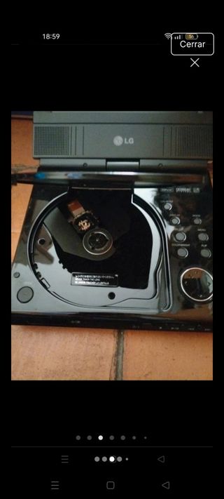 Reproductor DVD LG Portátil