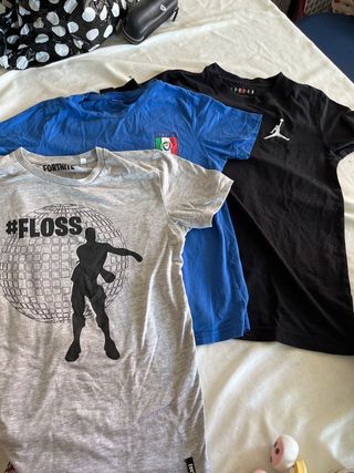 3 Magliette Bambino 10-12 Anni 
