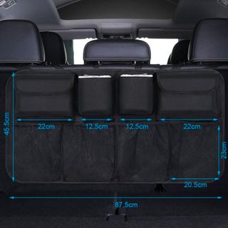Organizer auto posteriore pieghevole con tasche
