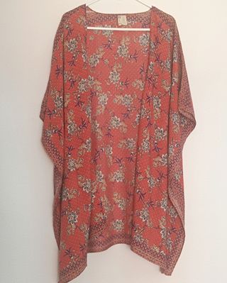 Kimono coral - Viscosa 100%