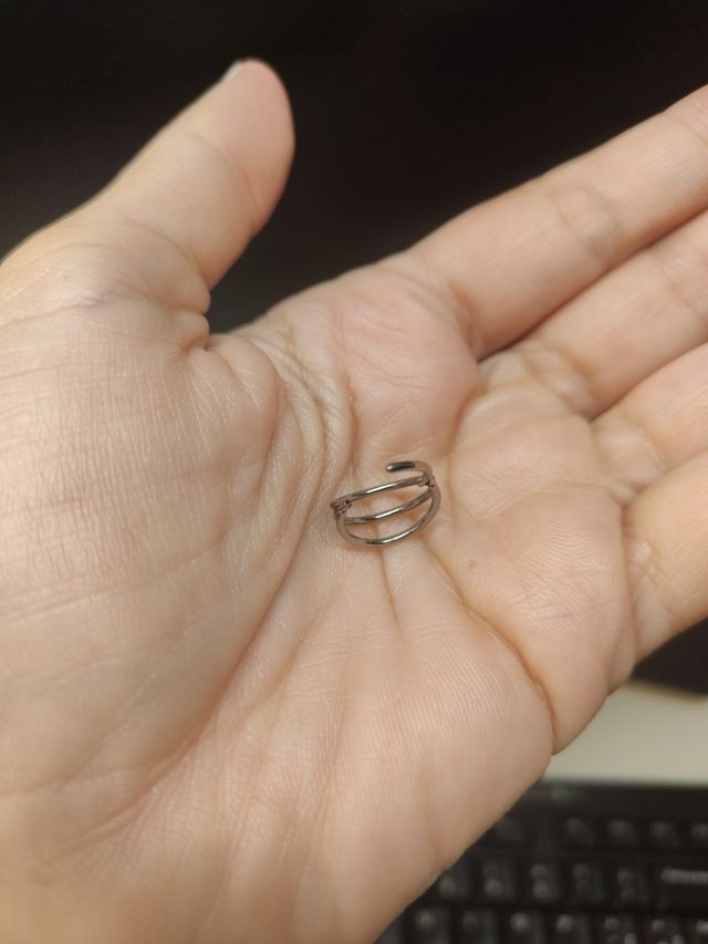 Aro triple Helix acero quirúrgico 12mm 