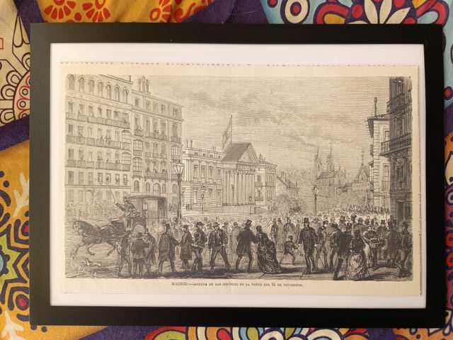 20 láminas S. XIX Ilustración Española y Americana