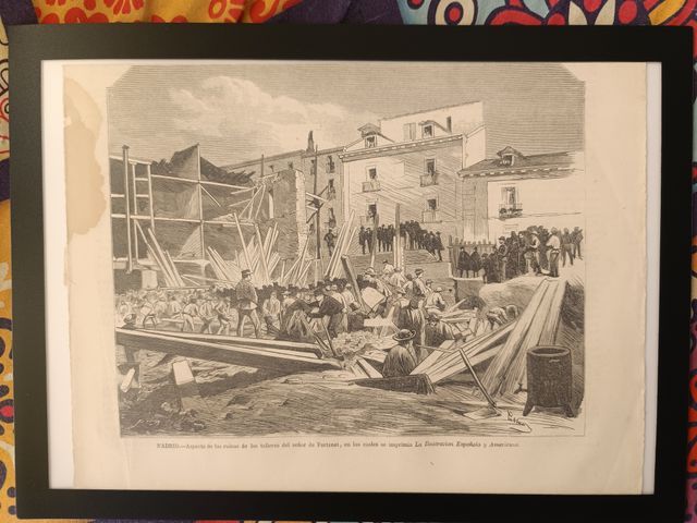 20 láminas S. XIX Ilustración Española y Americana