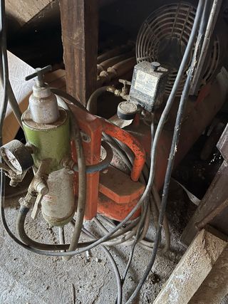 Compresor aire antiguo
